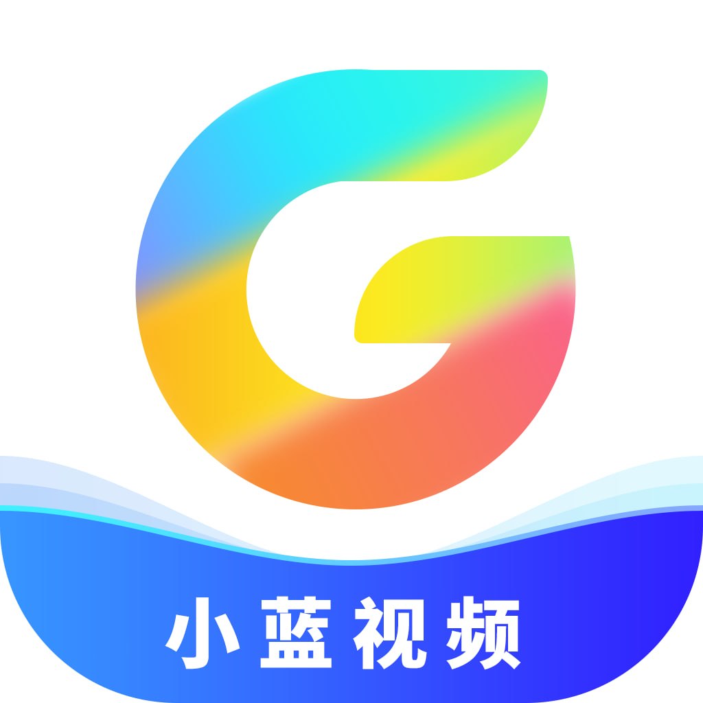 杏吧小蓝Blued官网品牌Logo标识